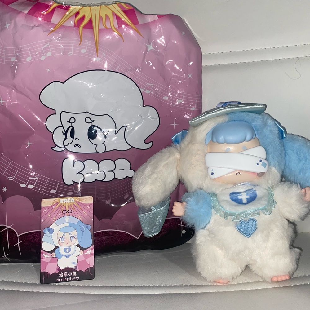 Kasa Plush Pendant - Healing Bunny